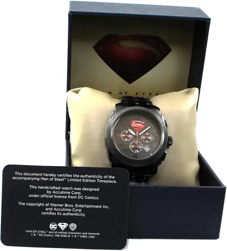Miniatura 5 de Hombre de Acero "Stealth" Extreme Edición Limitada Collection Superman Watch (Mos 8018)