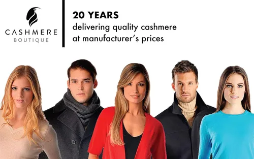 Miniatura 9 de Cashmere Boutique: Manta individual de cachemira 100% pura en 4 capas (color: gris medio, tamaño: 60 "x 90") - Tamaño individual Pure Cashmere Luxury