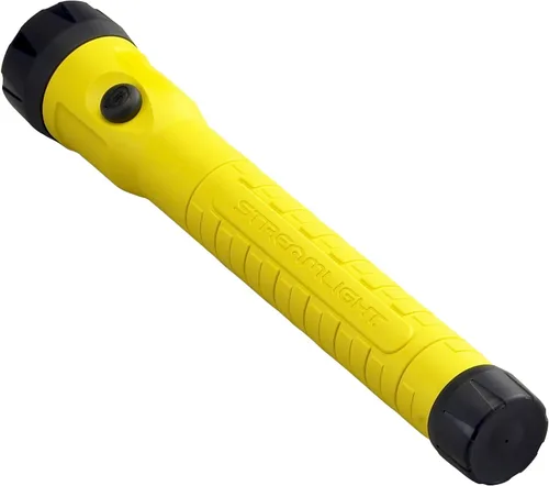 Miniatura 2 de Streamlight 76413 PolyStinger LED HAZ-LO Linterna recargable intrínsecamente segura con cargador de CA de 120 voltios, amarillo - 130 lúmenes