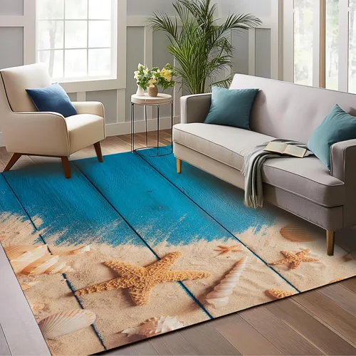 Miniatura 9 de Alfombras de área con diseño de rosa roja abstracta, alfombra de hojas negras de 1,52 x 2,13 m lavable para sala de estar, alfombra