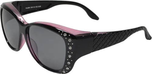 Miniatura 6 de PZ - Gafas de sol polarizadas para mujer para cubrir sobre gafas graduadas con protección UV