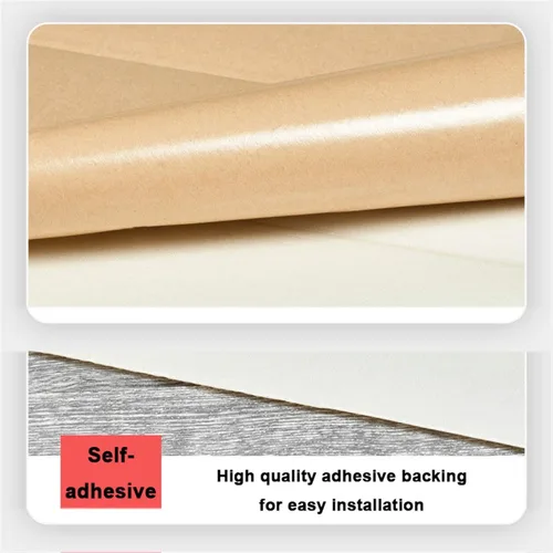 Miniatura 5 de Melairya Paneles de pared 3D para despegar y pegar, papel tapiz de ladrillo 3D de piedra sintética, autoadhesivo, para decoración de paredes Negro
