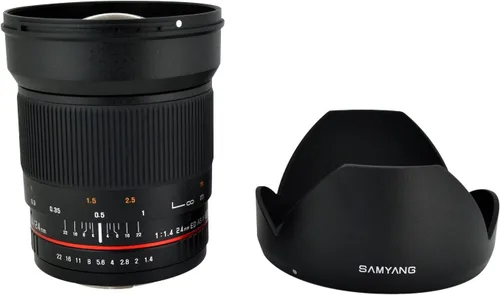 Miniatura 2 de Samyang SY24M-C 0.945 in f/1.4 Lente Gran Angular para Canon, Negro