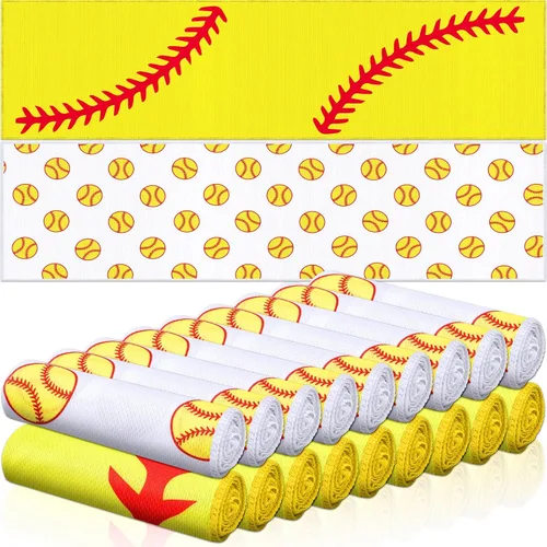 Miniatura 52 de FuWeave Paquete de 12 toallas de enfriamiento de béisbol para equipos deportivos, regalos de 40 x 12 pulgadas, toallas de enfriamiento deportivas