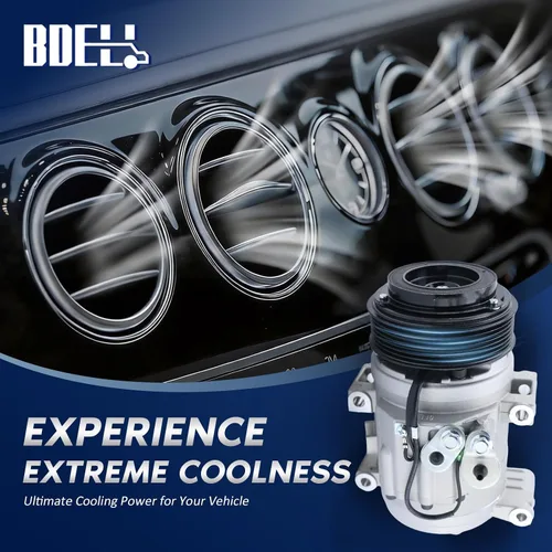 Miniatura 2 de BDELI - Conjunto de compresor de CA compatible con Toyota Tacoma 2.7L 4.0L, 2005, 2006, 2007, 2008, 2009, 2010, 2011, 2012, 2013, 2014, 2015, 2.7L