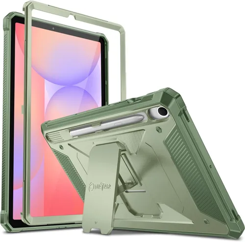 Miniatura 10 de Fintie Estuche a prueba de golpes para Samsung Galaxy Tab S10 Lite/ S10 FE/ S9 FE 5G 10.9 Pulgadas/Tab S9 11 Pulgadas, Tuatara Protector de pantalla