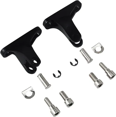 Miniatura 6 de Soporte de estribo para pasajero trasero para Harley Touring modelos 1993-2024 Road King FLHR Road Glide FLTRX Street Glide FLHX Electra Glide FLHT