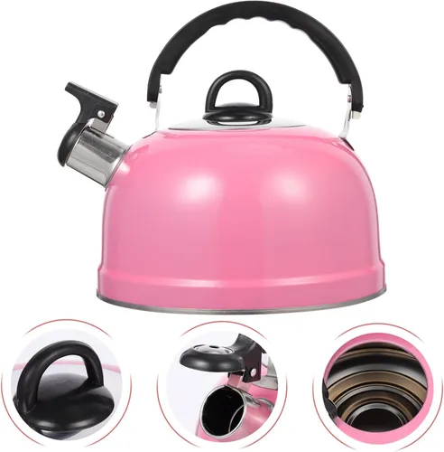 Miniatura 4 de Alipis Hervidor de gas con boquilla de gran diámetro, práctica olla de agua caliente para cocina y uso doméstico, 7.28 pulgadas
