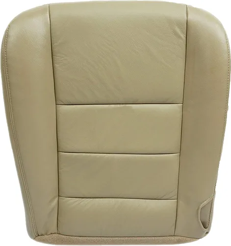 Miniatura 6 de Compatible con 2003 2004 2005 2006 2007 Ford F250 F350 Lariat Crew Cab Funda de asiento de cuero para conductor con respaldo reclinable, reemplazo