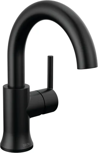 Miniatura 11 de Delta Faucet Trinsic Grifo de Baño de Un Solo Orificio, Grifo de Lavabo de Baño Dorado, Grifo de Baño de Una Sola Manija, Tecnología Diamond Seal