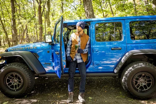 Miniatura 3 de Jeep Calcetines clásicos de algodón para hombre, paquete de 3 pares, absorben la humedad y son cómodos y acolchados