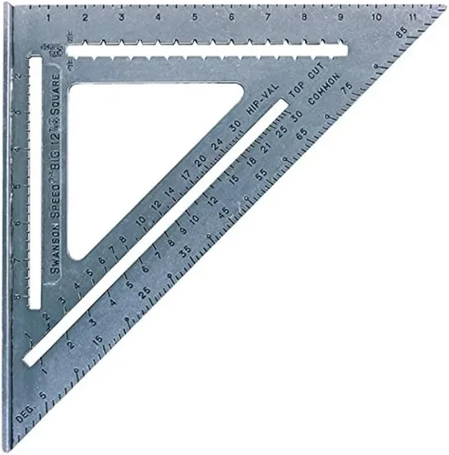 Miniatura 3 de ESTWING Sure Strike California - Martillo para enmarcar – Garra recta de 25 onzas y SWANSON Tool Co., Inc SW1201K Value Pack 7 pulgadas Speed Square