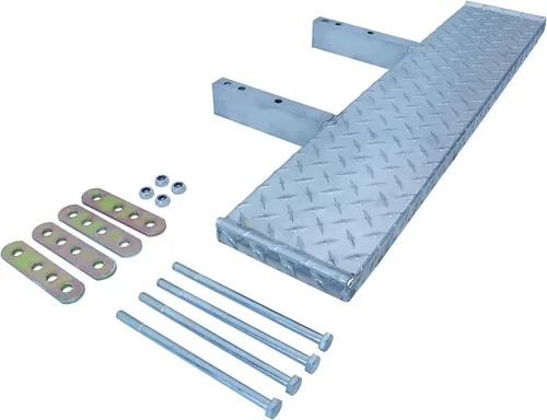 Miniatura 3 de Extreme Max 3006.6862 Escalón de aluminio para remolque de barco de alta resistencia, 6 x 30 pulgadas