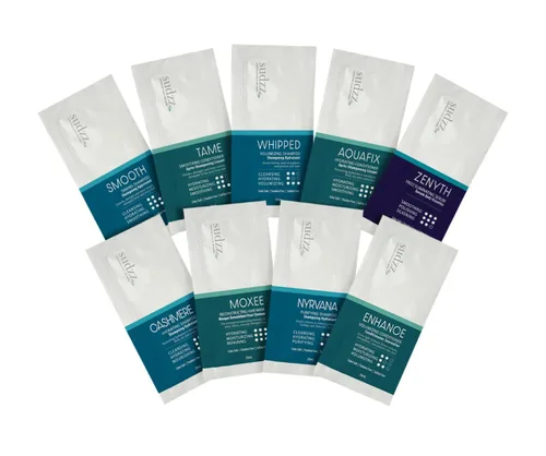 Miniatura 7 de SUDZZFX Champú hidratante de cachemira + paquete de muestras para el cuidado del cabello, sin sulfatos, champú seguro para el color (10.1 onzas)