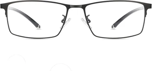 Miniatura 5 de Gafas de lectura de transición de metal para hombre, lentes fotocrómicas ultraligeras para presbicia, lupa Gary