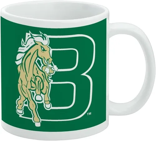 Miniatura 138 de GRAPHICS & MORE Taza de café de cerámica con logotipo secundario de la Universidad Bob Jones, tazas de regalo novedosas para café, té y bebidas Logo