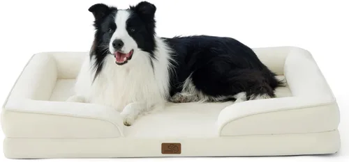 Miniatura 47 de Bedsure Cama ortopédica XL para perros extragrandes, cama lavable para perros y gatos, impermeable, cómodo sofá para perros con funda extraíble