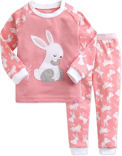 VAENAIT BABY 12M-12Y Niños Niños Niños Niñas Animal Camión Conejo Personaje 100% Algodón Pijama Conjunto