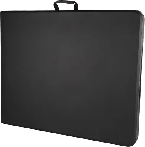 Miniatura 18 de Lavish Home Mesas plegables portátiles – Escritorio plegable portátil ligero – Mesa de plástico de 6 pies de largo para camping, jugar a las cartas