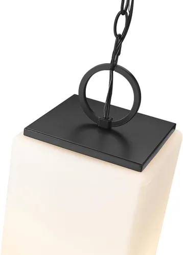 Miniatura 6 de Z-Lite 593CHB-BK Sana - Lámpara de techo para exteriores, 3 luces, 180 vatios totales, color negro