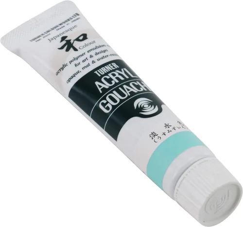 Miniatura 3 de Turner's AG020350 Gouache acrílico, color japonés, color agua dulce (Usuzuiro), 0.7 onzas líquidas (0.7 fl oz) (Nº 6)