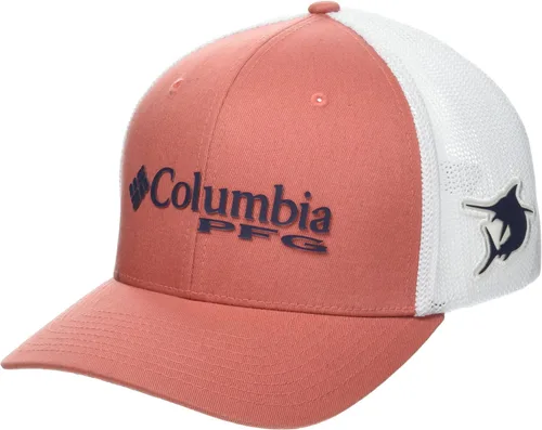 Miniatura 1058 de Columbia - Gorra de malla con bandera con árboles unisex para adultos, corona alta