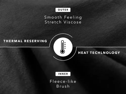 Miniatura 4 de Ropa interior térmica Long Johns para hombre Parte inferior con forro polar - Paquete de 3