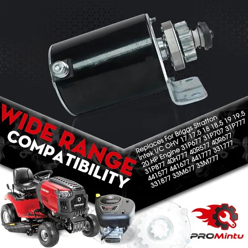 Miniatura 5 de Motor de arranque de 14 dientes reemplaza para Briggs Stratton intek I/C OHV 17 17.5 18 18.5 19 19.5 20 HP motor 31P677 31P707 31P777 31P877 40H777