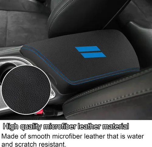 Miniatura 2 de YOSRTER para Accesorios de Dodge Challenger 2015 2016 2017 2018 2019 2020 2021 2022 2023 2024 Funda de Reposabrazos de Consola Central Caja