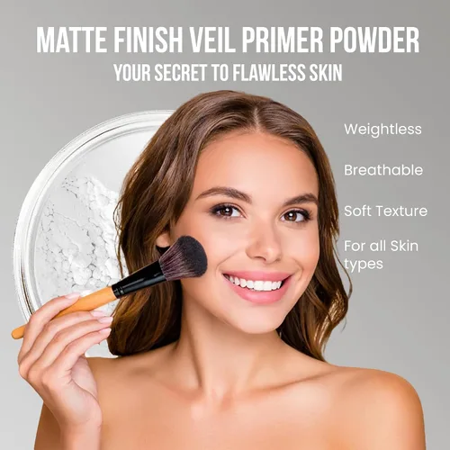Miniatura 7 de Kit de inicio de 6 piezas (BEIGE) Maquillaje mineral Tamaño de muestra Set cara desnuda mate base cubierta