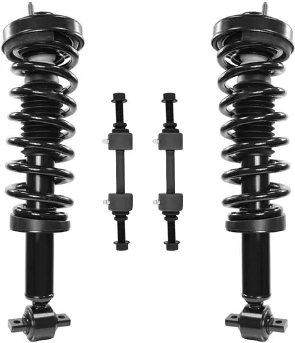 Miniatura 32 de Detroit Axle - 4 barras estabilizadoras de puntales delanteros para Kia Forte Koup 10-13 12-13 Forte5, puntales y barras estabilizadoras de resorte