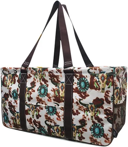 Miniatura 82 de NGIL Bolsa de comestibles reutilizable extra grande plegable de gran tamaño para comestibles, almacenamiento, picnic, playa, Flecha-negro