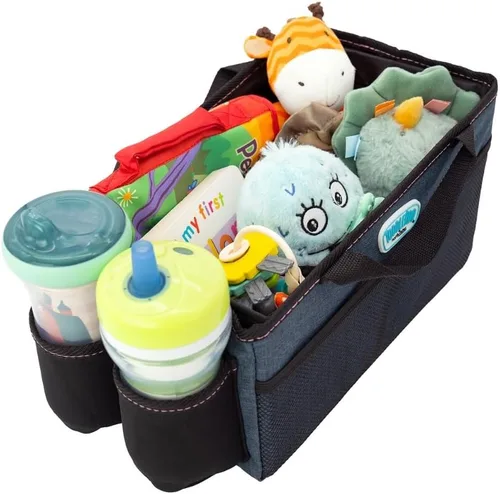 Toddleroo by North States - Organizador de coche: Organizador de pañales portátil para coche - Organizador y almacenamiento de automóviles para