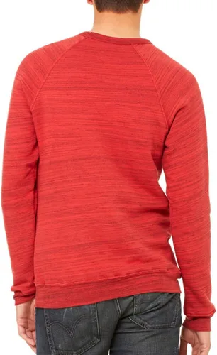 Miniatura 31 de Bella Canvas Sudadera de forro polar de esponja con cuello redondo (3901), Gris oscuro (Dark Grey Marble Fleck), M