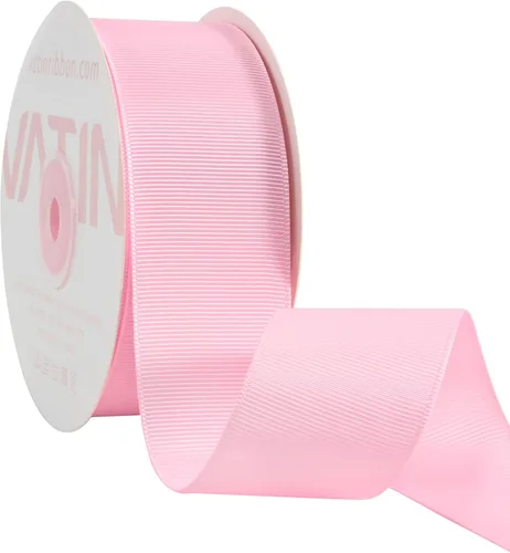 Miniatura 86 de Vatin - Rollo de cinta de grogrén, rollos de 25-50 yardas, perfecto para decoración de bodas, coronas, baby showers, envolturas de paquete de regalo