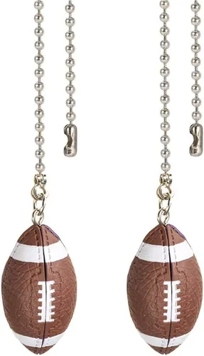 Miniatura 2 de Baseball Ceiling Fan Pull Chain Decorative Extension Light Pull Chain Set,Sport Theme Fan String Charm Decorative Extension,Fan Light Chains
