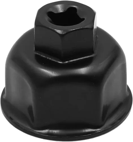 uxcell Metal 1.417 in 6 Flautas Filtro de aceite Llave Llave de la carcasa del zócalo Herramienta para Volkswagen para Audi A6L A8L para BMW X5
