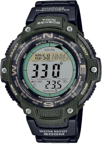 Miniatura 4 de Casio SGW100 Series Digital Watch & Compass 200M WR 100 SEC Stopwatch Twin Sensor for Direction & Temperature Low Temp Resistant World