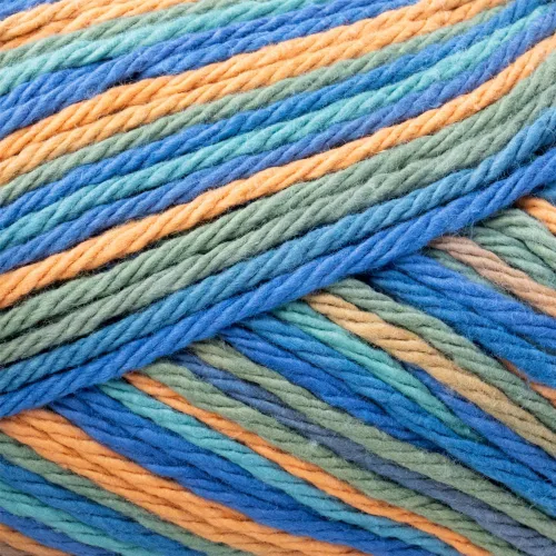 Miniatura 11 de Craft County 100% hilo de algodón mediano (talla 4) – tejido, tejido y ganchillo – negro (120 yardas)
