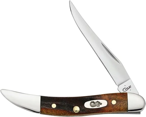 Miniatura 8 de Case XX WR Navaja de bolsillo pequeña Texas Toothpick Blanca con estrellas y rayas sintéticas, artículo #39912 (410096 SS) 7.6 cm cerrada, fabricada