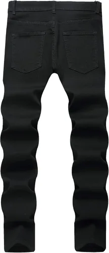 Miniatura 115 de Enrica Pantalones vaqueros estampados casuales para hombre