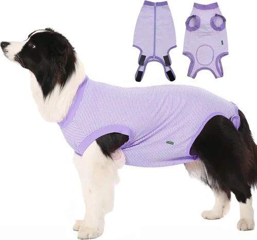 Miniatura 8 de Traje de Recuperación Quirúrgica para Perros, Camisa de Cirugía para Perros Machos y Hembras, Ropa de Recuperación para Esterilización y Castración