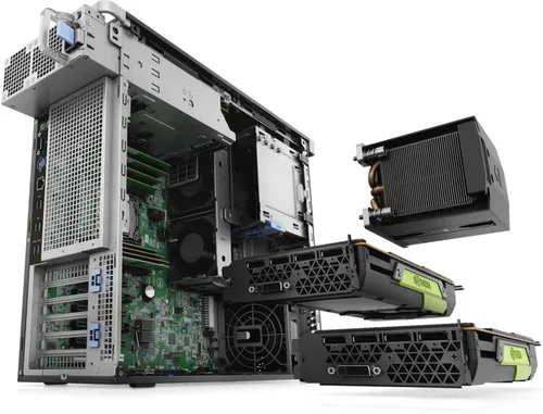 Miniatura 7 de Dell Precision T5820 Workstation Desktop (2018) Core i9-2TB HDD + 512GB SSD - 128GB RAM - RTX 4000 18 núcleos @ 4.6 GHz - CPU de 10ª