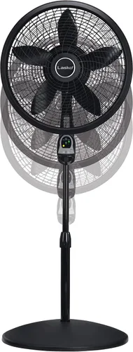 Miniatura 10 de Ventilador con 3 velocidades Lasko 18 pulgadas eficiente de la energía Swirling Cyclone Grill Pedestal control remoto incluido gratis