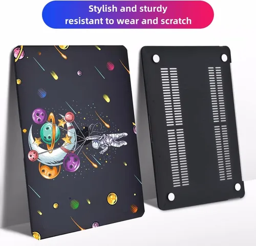 Miniatura 4 de Funda para MacBook Air de 15 pulgadas A3241 A3114 A2941 (versión 2023 2024 2025) – Carcasa rígida protectora a presión para MacBook Air de 15.3