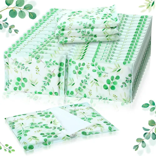 Miniatura 25 de Geyee Paquete de 50 servilletas de papel facial de viaje, pañuelos desechables de bolsillo para invitados de boda, viajes, bolsa escolar
