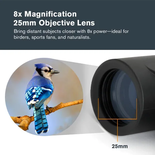 Miniatura 3 de Celestron Outland X Binoculares, color negro