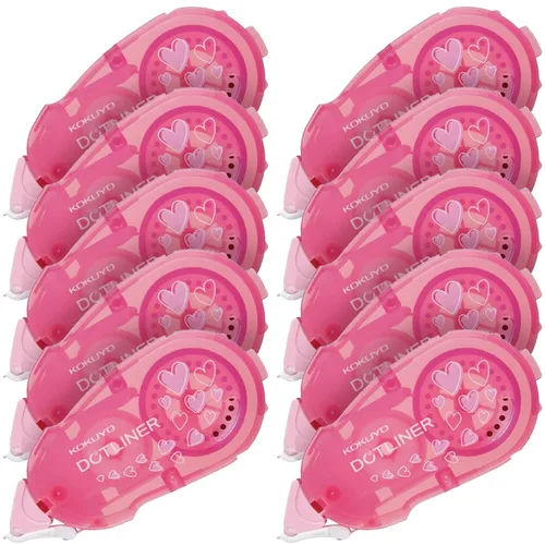 Miniatura 12 de KOKUYO Cinta adhesiva para álbumes de recortes, rodillo de cinta de doble cara de 52.5 pies x 0.33 pulgadas para manualidades, cinta