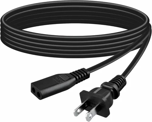 Cable de alimentación de CA de 6 pies compatible con Sony CFD-560 Boombox CD-R Cassette Tape AM/FM Radio