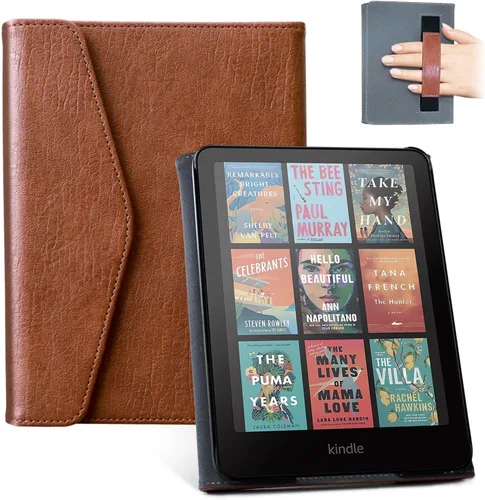 Miniatura 17 de CoBak Premium Case for Kindle Paperwhite & Kindle Colorsoft 7" & Hanvon with Hand Strap – Automatic Wake/Sleep, Stylish & Durable, Comfortable